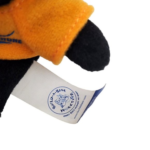 Dimples Teddy‎ Build-A-Bear Workshop  Brown Teddy Mcdonalds #5 toy 2006 Plush - Picture 5 of 6